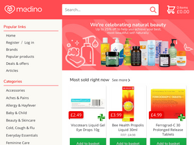 'medino.com' screenshot