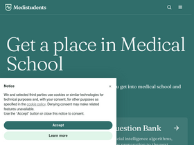 'medistudents.com' screenshot