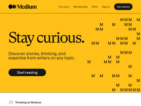 'medium.com' screenshot