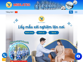 'medlatec.vn' screenshot
