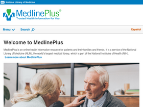 'medlineplus.gov' screenshot