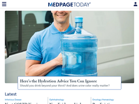'medpagetoday.com' screenshot