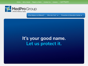 'medpro.com' screenshot