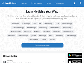 'medschool.co' screenshot