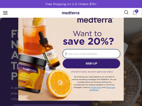 'medterracbd.com' screenshot