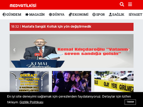 'medyatilkisi.com' screenshot