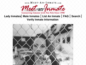 'meet-an-inmate.com' screenshot