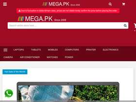 'mega.pk' screenshot