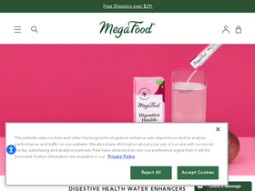 'megafood.com' screenshot