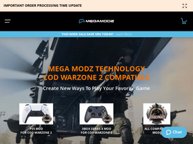 'megamodz.com' screenshot