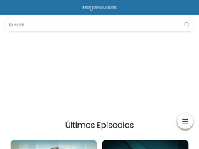 'meganovelas.online' screenshot