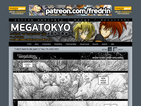 'megatokyo.com' screenshot