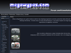 'megawypas.com' screenshot