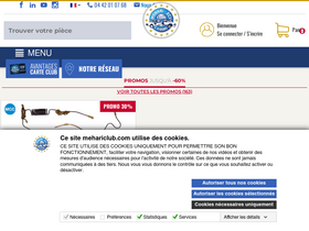 'mehariclub.com' screenshot
