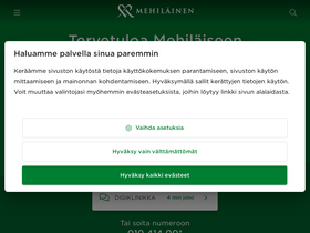 'mehilainen.fi' screenshot