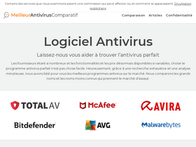 'meilleurantiviruscomparatif.com' screenshot