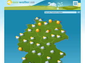 'mein-wetter.com' screenshot
