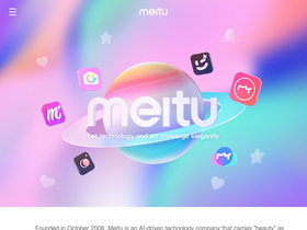 'meitu.com' screenshot