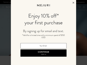 'mejuri.com' screenshot