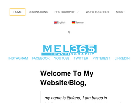 'mel365.com' screenshot