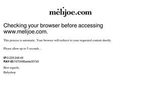 'melijoe.com' screenshot