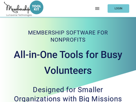 'membershiptoolkit.com' screenshot