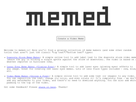 'memed.io' screenshot