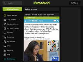 'memedroid.com' screenshot