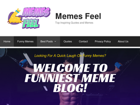 'memesfeel.com' screenshot