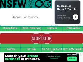 'memesoundboard.com' screenshot