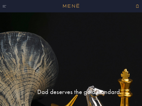 'mene.com' screenshot