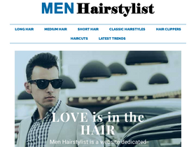 'menhairstylist.com' screenshot