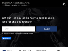 'mennohenselmans.com' screenshot