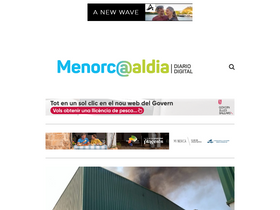 'menorcaaldia.com' screenshot