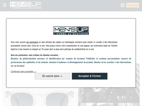 'mensup.fr' screenshot