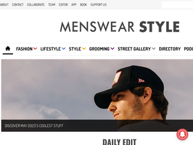 'menswearstyle.co.uk' screenshot