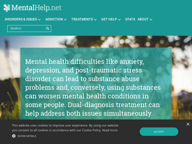 'mentalhelp.net' screenshot