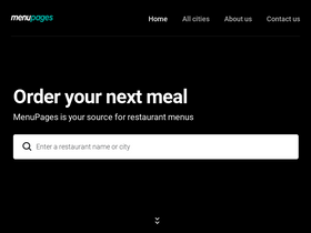 'menupages.com' screenshot