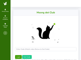 'meong.club' screenshot
