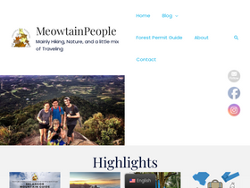 'meowtainpeople.com' screenshot