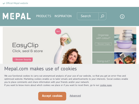 'mepal.com' screenshot