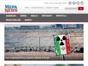 'mepanews.com' screenshot