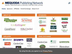 'mequoda.com' screenshot