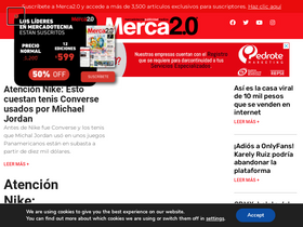 'merca20.com' screenshot