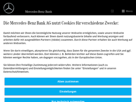 'mercedes-benz-bank.de' screenshot