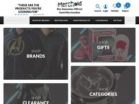'merchoid.com' screenshot