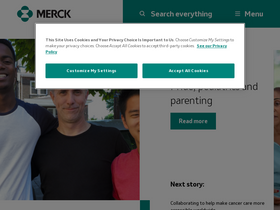 'merck.com' screenshot