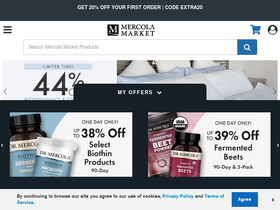 'mercolamarket.com' screenshot