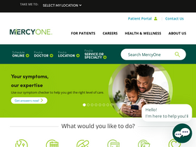 'mercyone.org' screenshot