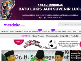 'merdeka.com' screenshot